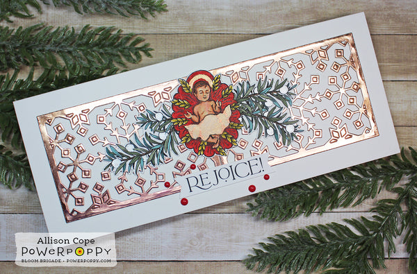 Enchanted Branches Nativity - Baby Jesus Digital Stamp Set