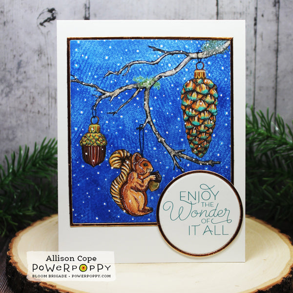 Enchanted Branches: Woodland Clear Polymer Stamp Set