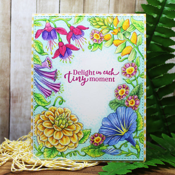 Hummingbird Paradise Digital Stamp Set