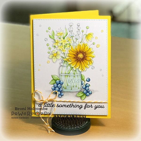 Wildflower Mini Digital Stamp Set