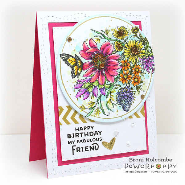 Pure Prairie Bouquet Digital Stamp Set