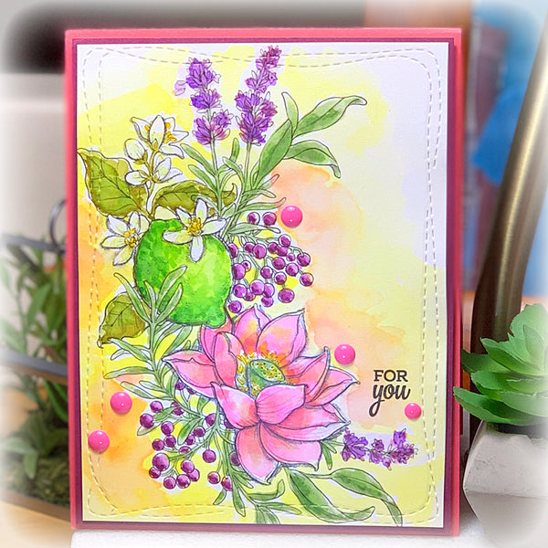 Healing Bouquet Digital Stamp Set