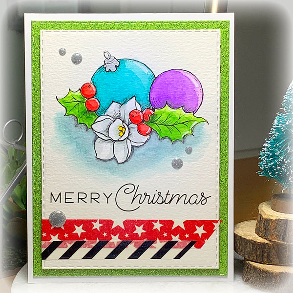 Mossy Pots with Paperwhites: Accent Pieces Digital Stamp Set