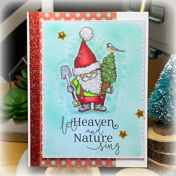 Season's Greenings: Planta Claus Digital Stamp Set