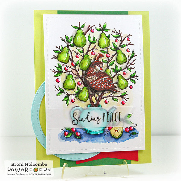 Partridge in a Pear Tree Digital Stamp Set