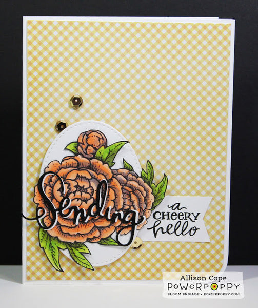 Peony Love Digital Stamp Set