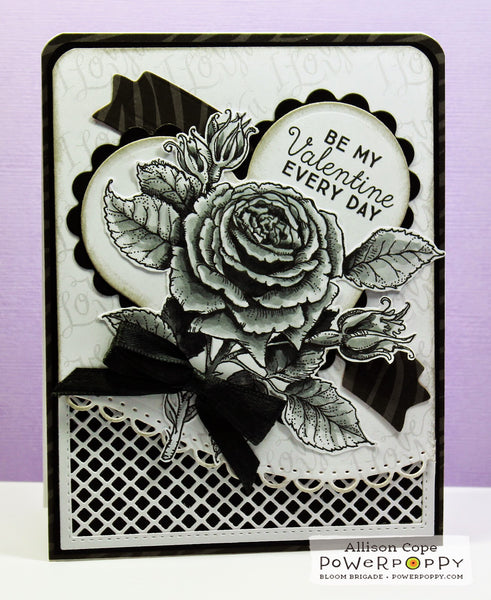 La Vie en Rose Digital Stamp Set