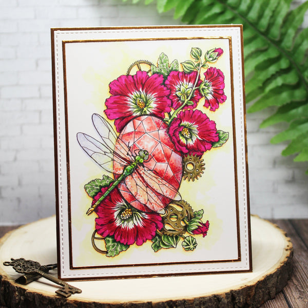 Shimmering Flight Digital Stamp Set