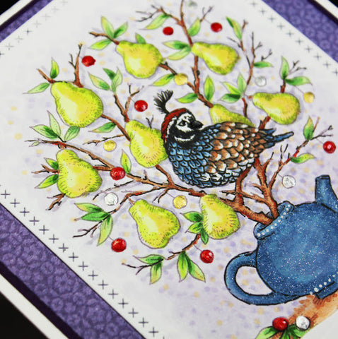Partridge in a Pear Tree Digital Stamp Set
