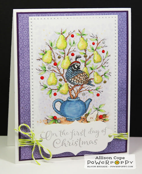 Partridge in a Pear Tree Digital Stamp Set