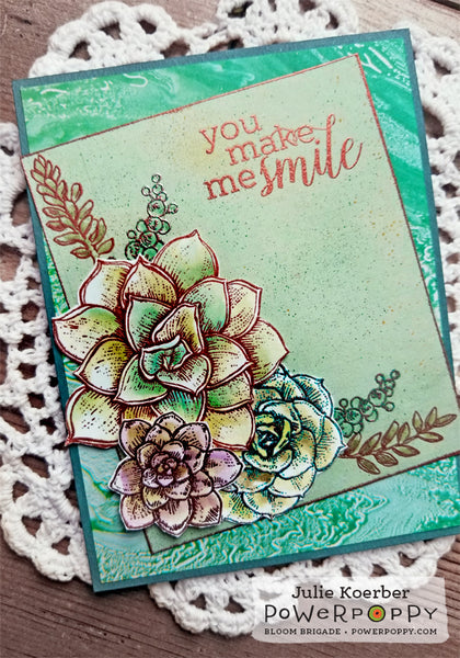 Succulent Singles Stamp Set