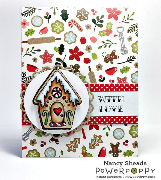 Gingerbread Family Digital Stamp Set