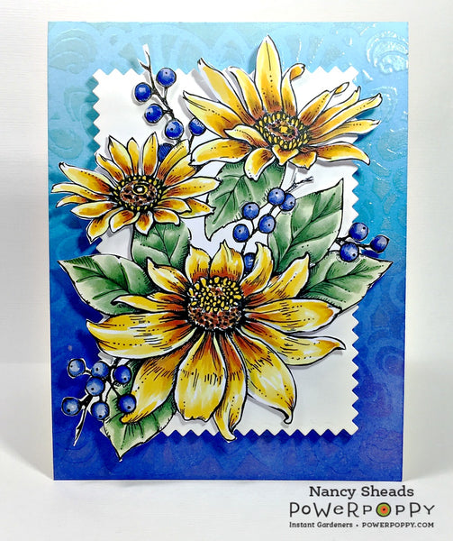 Bountiful Bouquet Digital Stamp Set