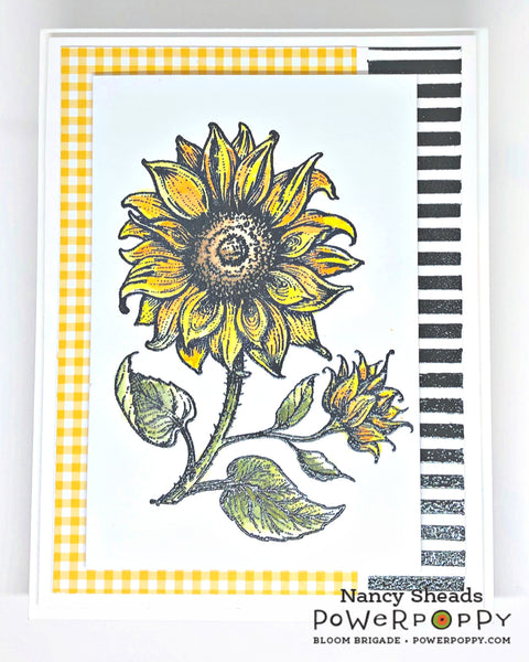 Sunflower Power Digital Stamp Set