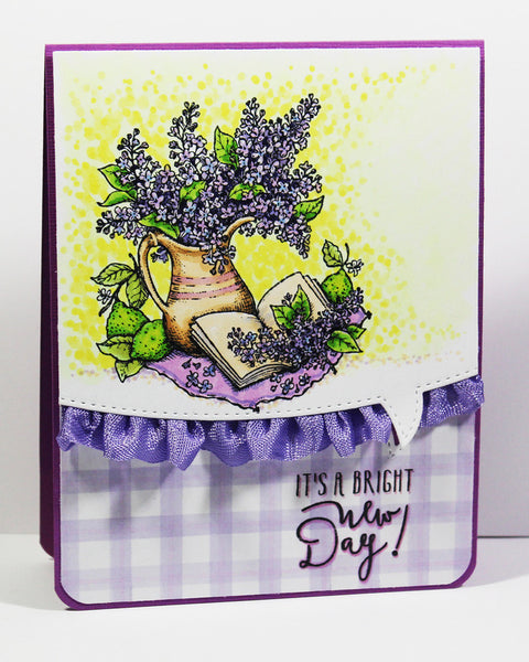 Lilacs and Lemons Digital Stamp Set
