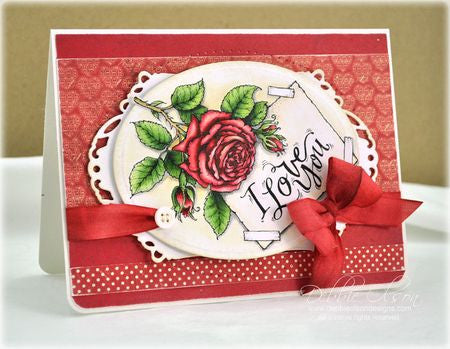 La Vie en Rose Digital Stamp Set