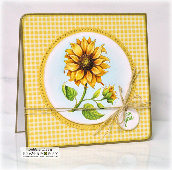Sunflower Power Digital Stamp Set