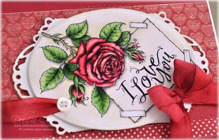 La Vie en Rose Digital Stamp Set