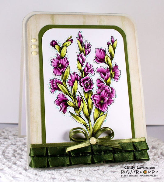 Gladioli Digital Stamp Set