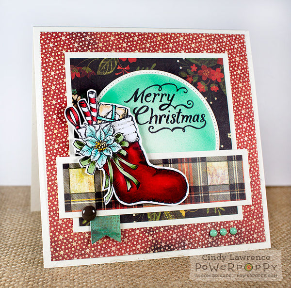 Poinsettia Stamp Set