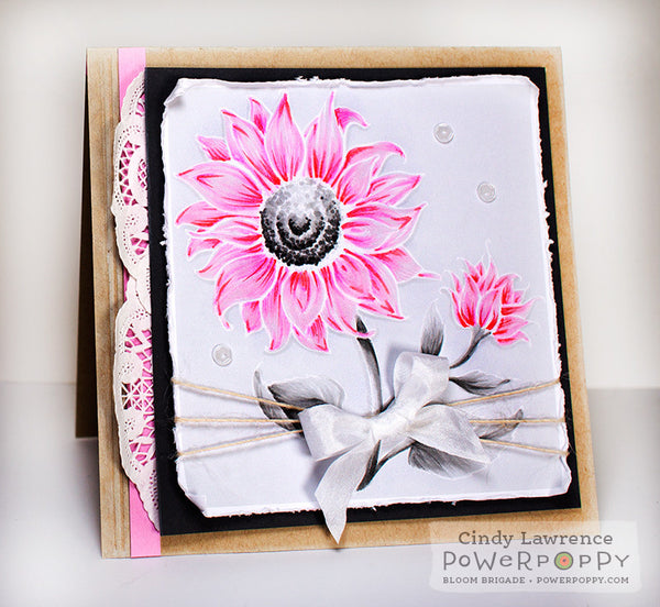 Sunflower Power Digital Stamp Set