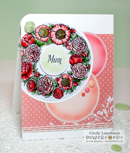 Peony Love Digital Stamp Set