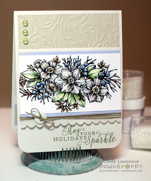 Glistening Paperwhites Stamp Set