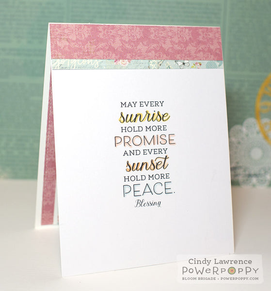 Sunset Sway Digital Stamp Set