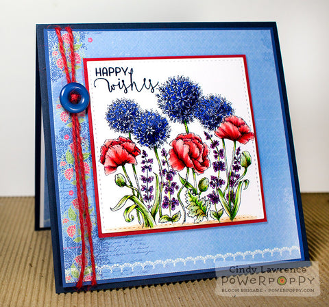 Garden Fireworks Digital Stamp Set