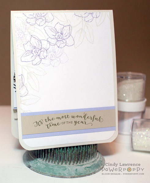 Glistening Paperwhites Stamp Set