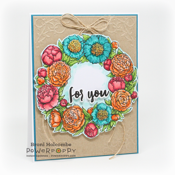 Peony Love Digital Stamp Set