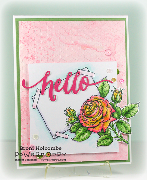 La Vie en Rose Digital Stamp Set