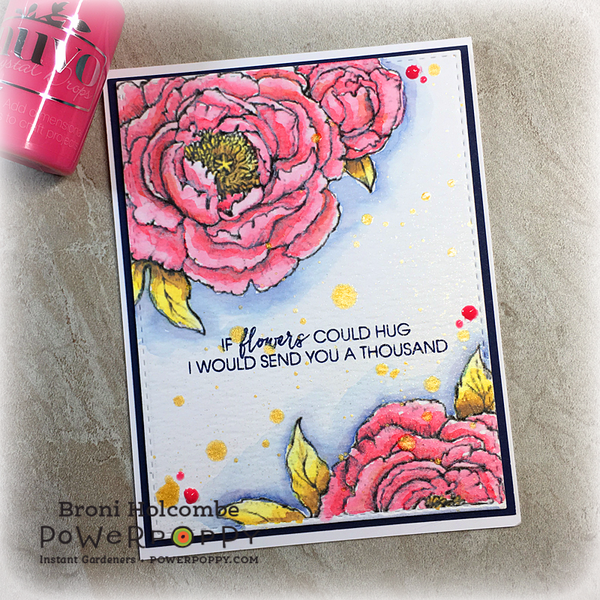 Tree Peony Digital Stamp Set