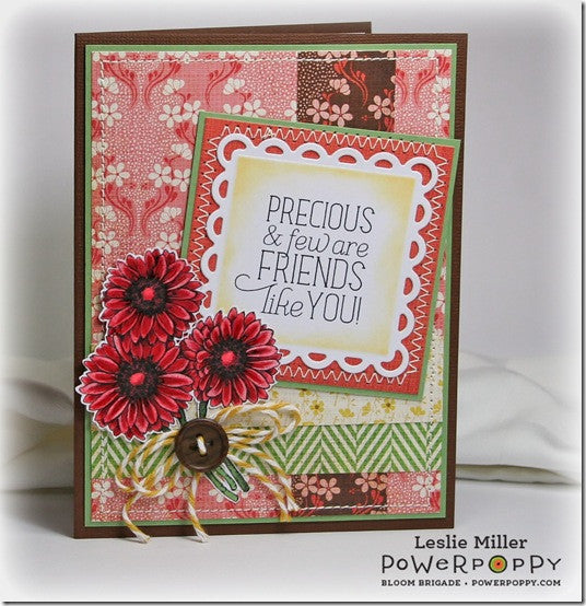 Gerbera Daisies Digital Stamp Set