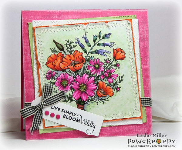 Countryside Bouquet Digital Stamp Set