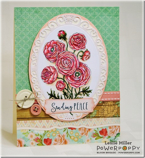 Ranunculus Digital Stamp Set