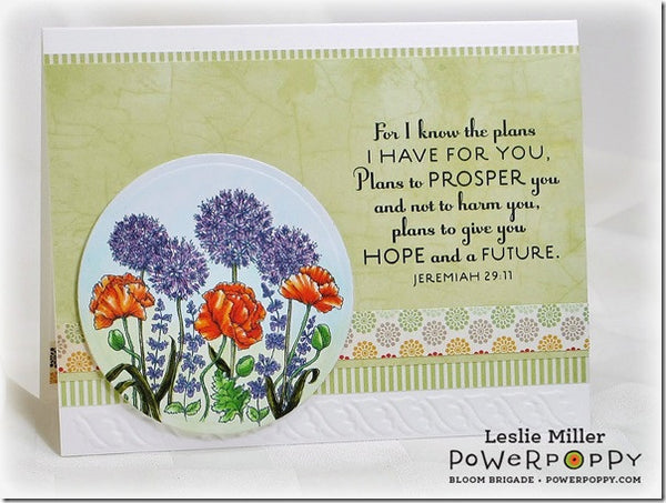 Garden Fireworks Digital Stamp Set