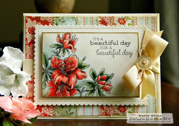 Azaleas Forever Digital Stamp Set