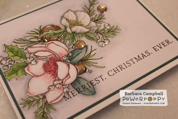 Winter Flora Digital Stamp Set