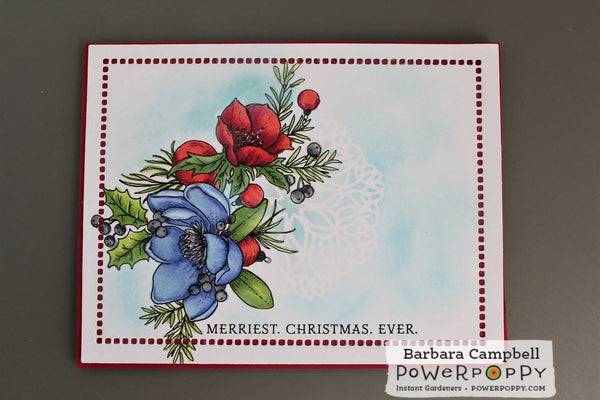 Winter Flora Digital Stamp Set