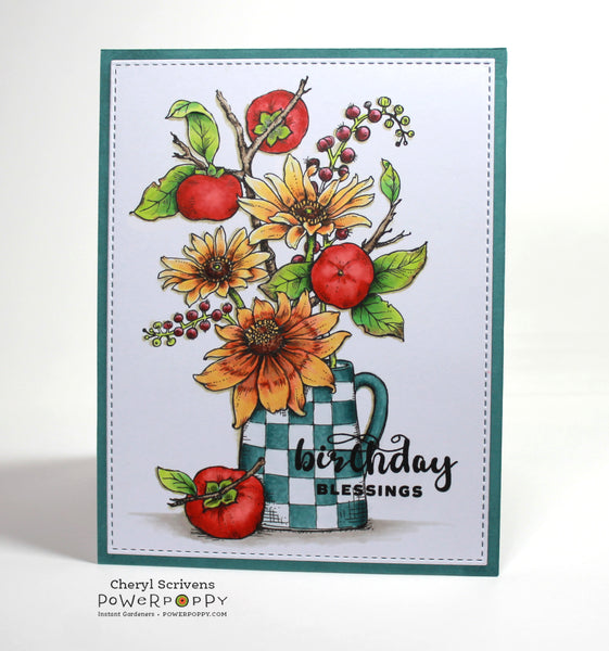 Bountiful Bouquet Digital Stamp Set