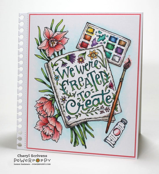 Created to Create Digital Stamp Set