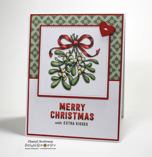 Stand Here (Under the Mistletoe) Digital Stamp Set