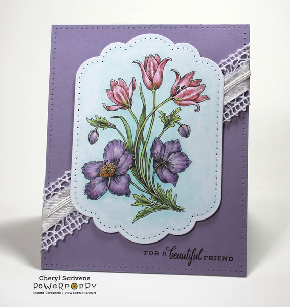 Sunset Sway Digital Stamp Set