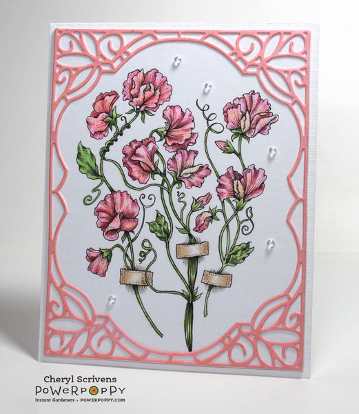 Sweet Pea Show Digital Stamp Set