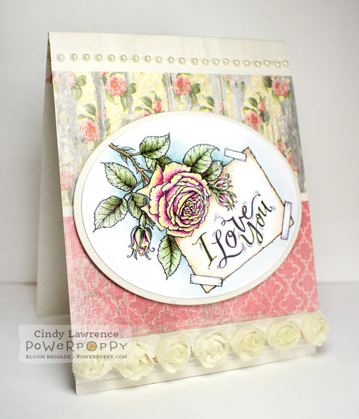 La Vie en Rose Digital Stamp Set