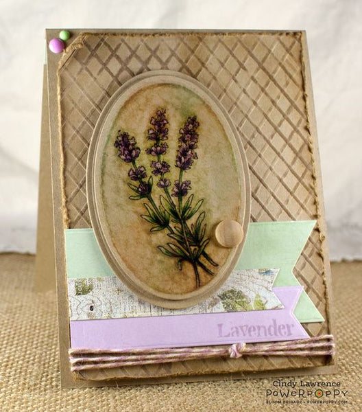 Lavender Sprigs Digital Stamp Set