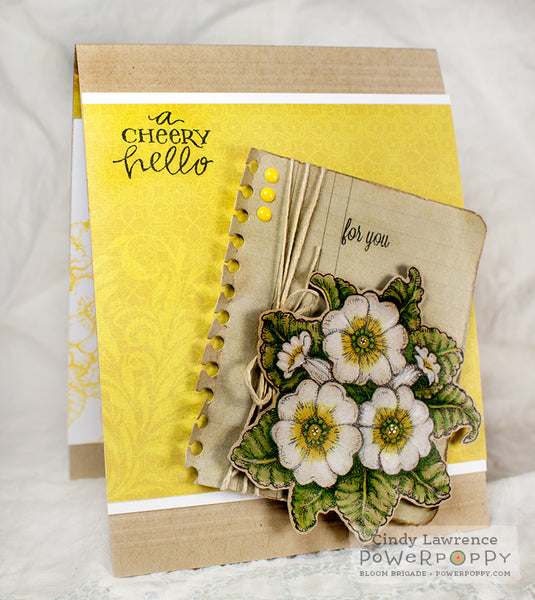 Primroses Digital Stamp Set