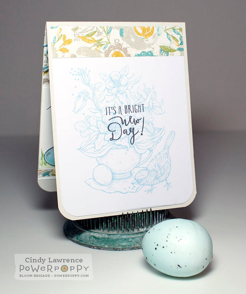 Cup of Columbine Digital Stamp Set