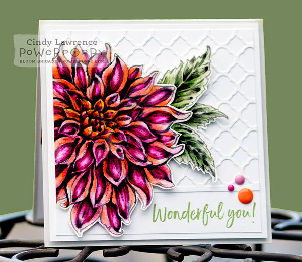 Dahlia Digi Digital Stamp Set